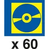 Pudełko na płyty CD HAN MÄX 60 9260-13 60CDs zamek czarny Podgląd zdjęcia produktu 5
