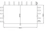2 Seitenteile mit RV 250x192cm 350x192cm für Pavillon Nizza Produktbild-Vorschau 6