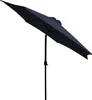 A dark blue umbrella is shown angled upwards against a white background. Anteprima dell’immagine prodotto