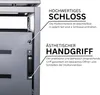 Mülltonnenbox Müllbox Mülltonnenverkleidung  mit Schloss - Produktbild-Vorschau 9
