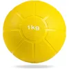 Matchu Sports Medizinball 1 kg aus Gummi Ø 19 cm - Produktbild-Vorschau 1