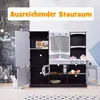 Moderne Kinderküche mit Spüle Herd Backofen Kühlschrank Produktbild-Vorschau 5