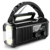 Tragbare Solar Radio 10000mAh Akku, Kurbelradio Produktbild-Vorschau 2