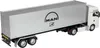Model 1:32, MAN TGX, biely ťahač - strieborný príves Náhľad obrázku produktu 9