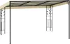 vidaXL Wand-Pavillon 4x3x2,5 m Cremeweiß Produktbild-Vorschau 2