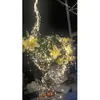 LED Lichterkette Silberdraht 75er, Timer, warmweiß, Außen Produktbild-Vorschau 2