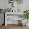 vidaXL Konzolový stolek vysoký lesk bílý 102x30x80 cm Náhled obrázku produktu 2