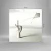 Bilder auf glas - Einteilig - Modern Hand Drachen - 40x40cm Produktbild-Vorschau 3