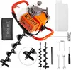 GEKO Wiertnica do ziemi 1,4kW, 3 wiertła, przedłużka 50cm Podgląd zdjęcia produktu 8