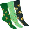 Footstar Bunte Fantasiesocken für Frauen & Männer (3 Paare) Produktbild-Vorschau 1