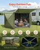 VEVOR Pop-up-Pavillon, 3 x 3 m, großes 6-seitiges Produktbild-Vorschau 3