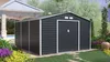 Tuinhuis G21 GAH 1300 - 340 x 382 cm, antracietkleurig Productafbeelding-voorbeeld 5