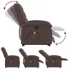 Elektrischer Massagesessel mit Aufstehhilfe Dunkelbraun Produktbild-Vorschau 6