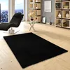 Hochflor Langflor Shaggy Teppich Aloha Schwarz, Produktbild-Vorschau 1