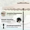 COSTWAY Sonnenschirm 300cm mit Doppeldach, Gartenschirm mit Produktbild-Vorschau 8