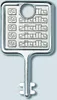 SIEDLE 210007019-00 Schlüssel für Montagerahmen MR Produktbild-Vorschau 7