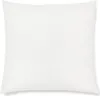 A plain white pillow on a white background. Produktbild-Vorschau