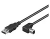 USB-A-auf-USB-B-Kabel 90°, 2 m, schwarz 2,5 W, 0,5 A, 480 Produktbild-Vorschau 3