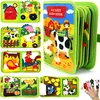 Montessori-Sinnesbuch „Tierbauernhof“ mit Klettverschluss Produktbild-Vorschau 1