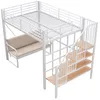 Merax Etagenbett Hochbett 140x200cm mit abnehmbarem Produktbild-Vorschau 11