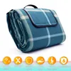 BigDean Picknickdecke 200x200 cm wasserabweisend Karo Produktbild-Vorschau 6