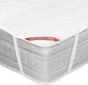 Fadengesteppte Matratzenauflage/-schoner 90x200cm weiß Produktbild-Vorschau 2