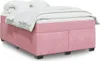 Boxspringbett mit Matratze Rosa 140x190 cm Samt Produktbild-Vorschau 2