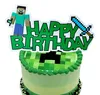 Großes Minecraft Pixel Geburtstagset 49-teilig Produktbild-Vorschau 6