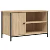vidaXL TV-kast Sonoma-eikenhout, 80x40x50 cm, Productafbeelding-voorbeeld 1