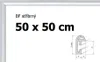 BFHM Plastový rám na puzzle 50x50cm - stříbrný Náhled obrázku produktu 1