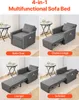 Sofa rozkładana i fotel SucceBuy z kieszenią boczną, Podgląd zdjęcia produktu 3
