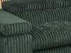 Ecksofa Sofa Grün, Wohnlandschaft L-Form mit Schlaffunktion Produktbild-Vorschau 5