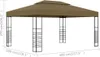 vidaXL Pavilion 3x4 m Taupe 180 g/m² Náhľad obrázku produktu 5
