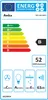 An energy efficiency label for an appliance. Produktbild-Vorschau