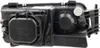 The image shows a black automotive headlight assembly against a white background. Anteprima dell’immagine prodotto