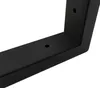 Waschtischhalterung LAHN - 30 cm Tiefe, Schwarz, 2 Stück Produktbild-Vorschau 8