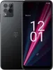 A front and back view of a black smartphone. Podgląd zdjęcia produktu
