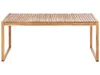 BELIANI Gartenmöbel Set Hellbraun es Akazienholz 6-Sitzer Produktbild-Vorschau 6
