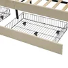 Lit rembourré multifonctionnel avec prises de charge USB et Voir les images du produit 26