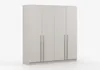 Kleiderschrank 4-türig – moderner Schrank viel Stauraum, Produktbild-Vorschau 3