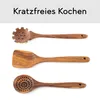 Hanseküche Küchenhelfer-Set aus Holz - Grillzange, Produktbild-Vorschau 4