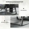 Outsunny Sonnenliege Klappbar Breite Gartenliege mit Produktbild-Vorschau 8