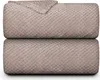 Plyšová flanelová deka 150x200cm ( pieskovo sivá ) Náhľad obrázku produktu 1