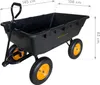 Westmann Prakta L Chariot de jardin en plastique avec Voir les images du produit 6