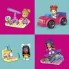 Barbie Bricks Big Set Malibu HBF32 440el. Anteprima dell’immagine prodotto 6