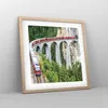 Gerahmtes Poster - Rahmen in heller Eiche - Viadukt Produktbild-Vorschau 8