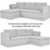 BEAUTYSOFA | SEVILLA Polyrattan Gartenlounge Beige – Produktbild-Vorschau 8
