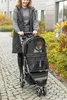TRIXIE Buggy für Hunde - schwarz - 47 × 100 × 80 cm Produktbild-Vorschau 9