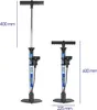 alca® Handpumpe 11 bar mit Manometer – Fahrradpumpe Auto Produktbild-Vorschau 6