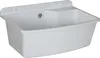 A white sink mounted on a wall. Anteprima dell’immagine prodotto